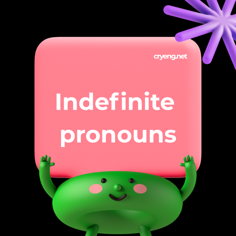 Indefinite Pronouns