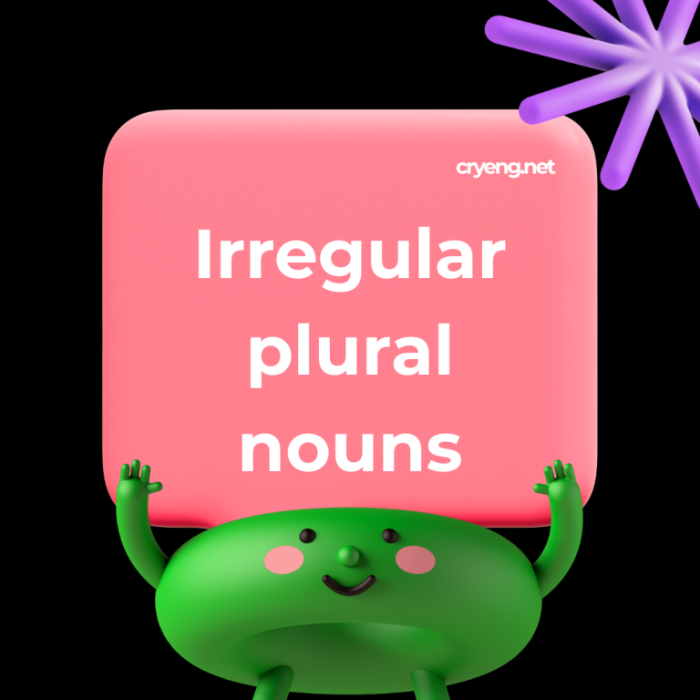 irregular plural nouns