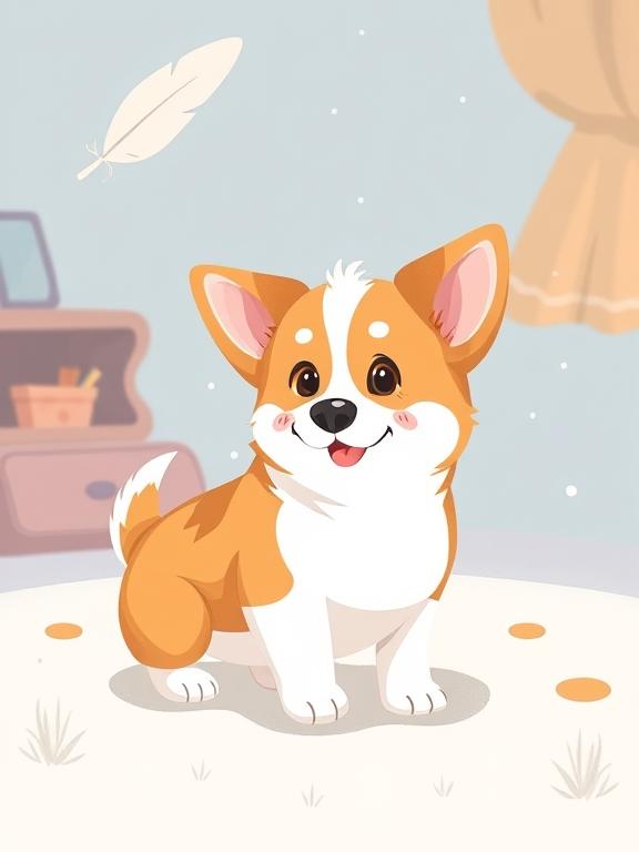 Little Corgi Learns to Count