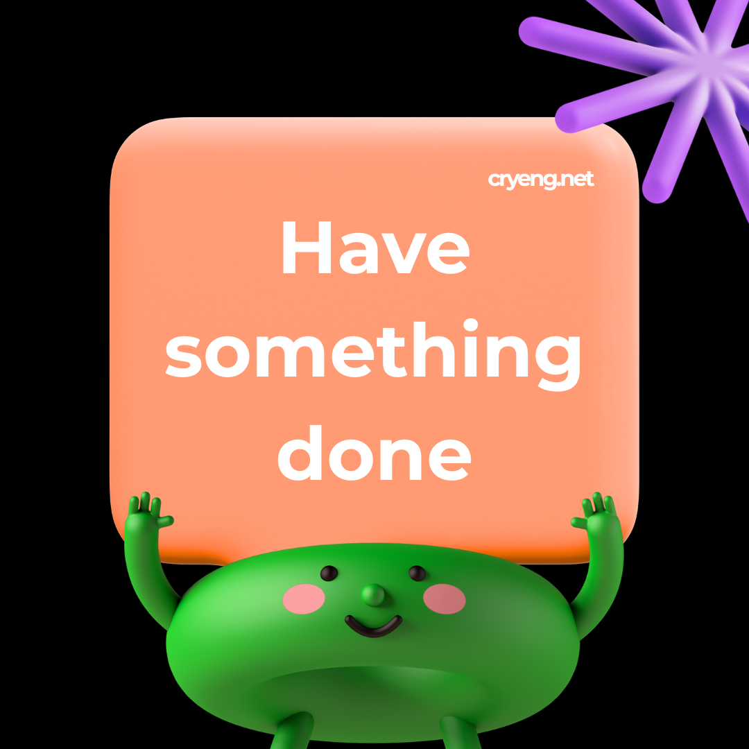 (Каузативна конструкція / Спонукальний пасив)